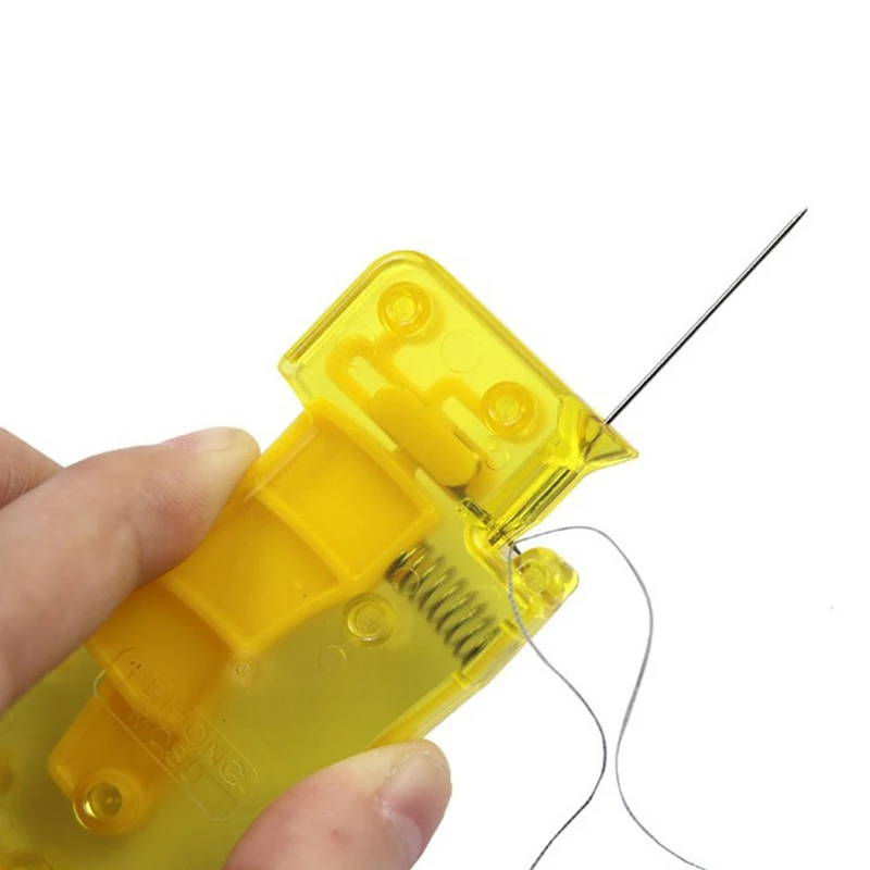 

Auto Needle Threader Household DIY Tool Home Hand Machine Automatic Thread Device The Aged Utilities Cross Stitch Accessories