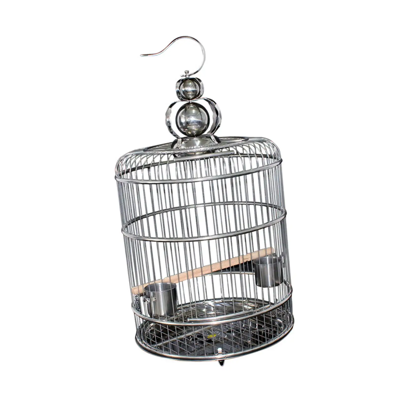 

Durable Bird Cage Parrot Stand Cage Stainless Steel Hanging Parrot Cockatiel