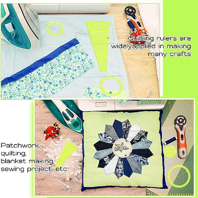 10 шт./набор линейка для шитья