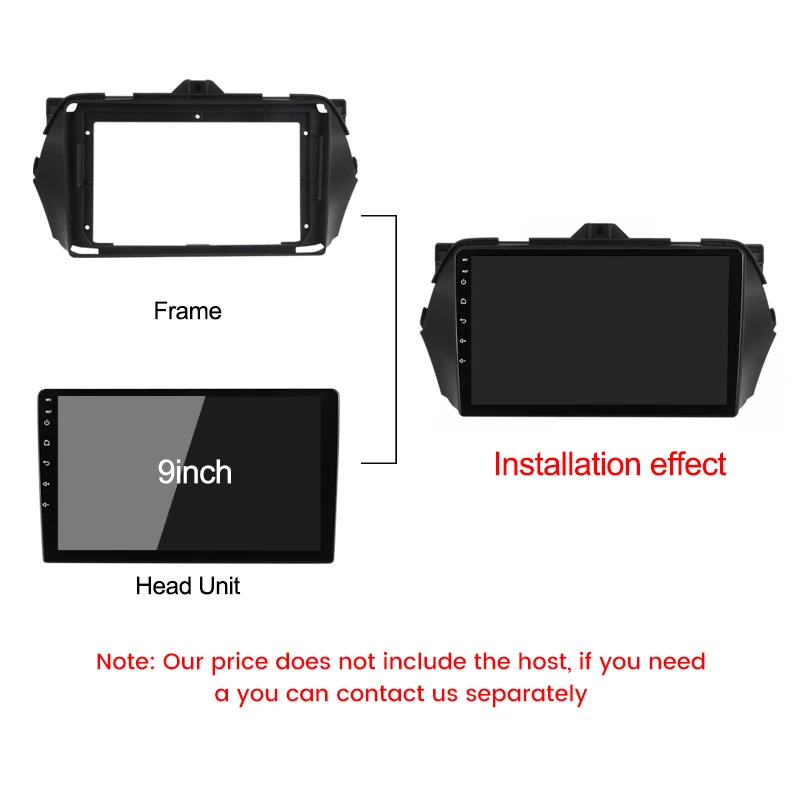 FELLOSTAR 9 &quotавтомобильная мультимедийная фоторамка для Suzuki Ciaz 2014 2015 2016 2017 2018