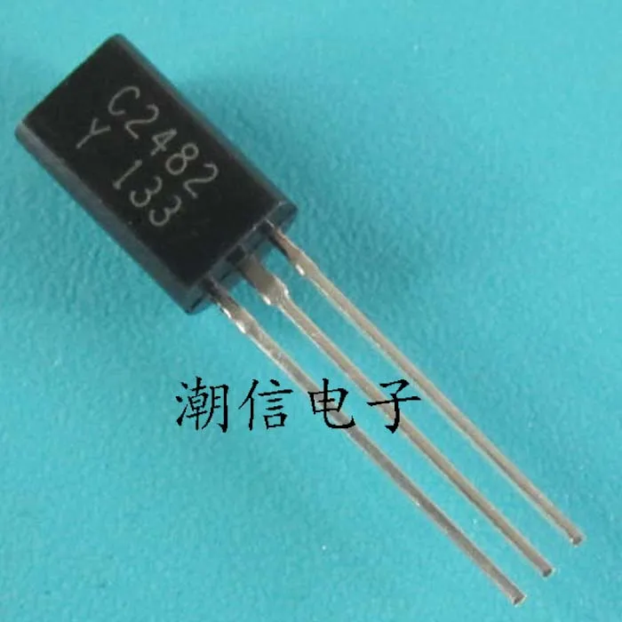 

100PCS/LOT NEW ORIGINAL C2482 2SC2482 TO-92L NPN 0.1A 300V