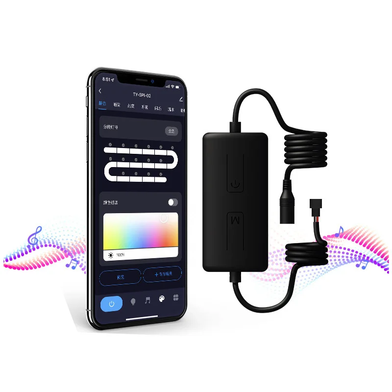10 шт. WS2812B WS2811 Волшебный дом WiFi RGB пикселей светодиодный контроллер совместимый с
