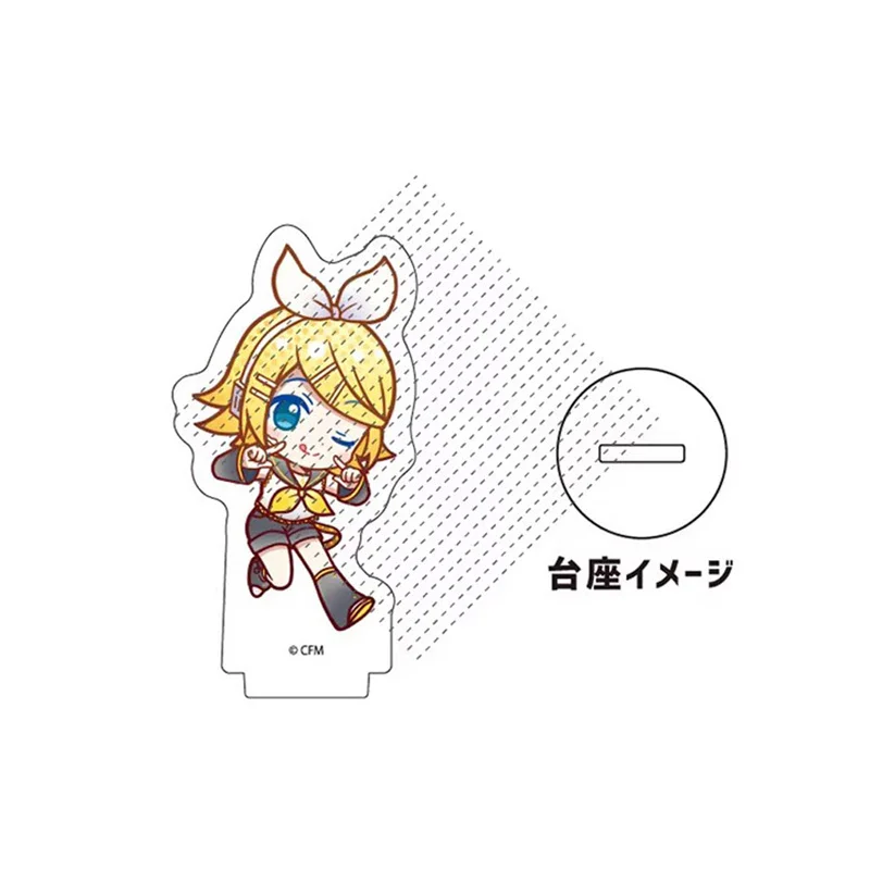 Кагамине Рин Лен аниме-фигурки модели-подставки Hatsune Miku Kaito аниме-фигурка