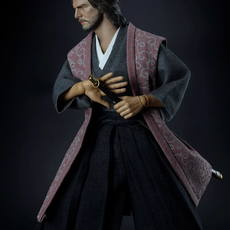 Масштаб 1/6 солдат Самурай ронин костюм Модель Для 12-дюймового мужчины