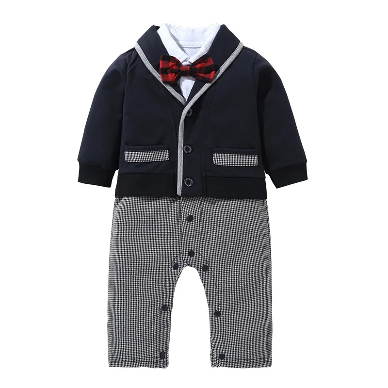 New Boys Clothings Spring and Autumn Baby's Rompers Baby Boy Outfit One-Pieces Bodysuits Baby Clothes Home Wear