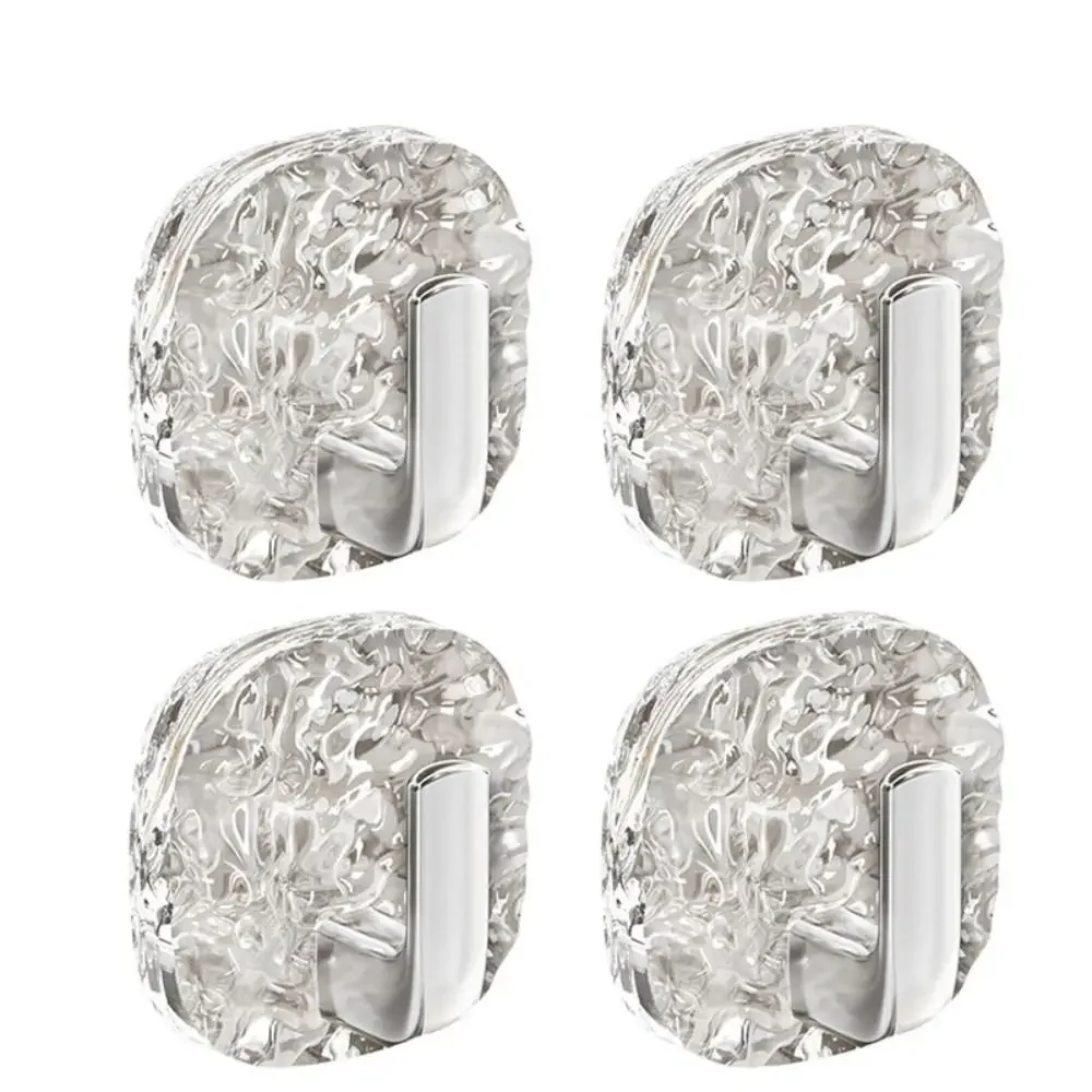 

4 шт. прозрачные акриловые настенные крючки