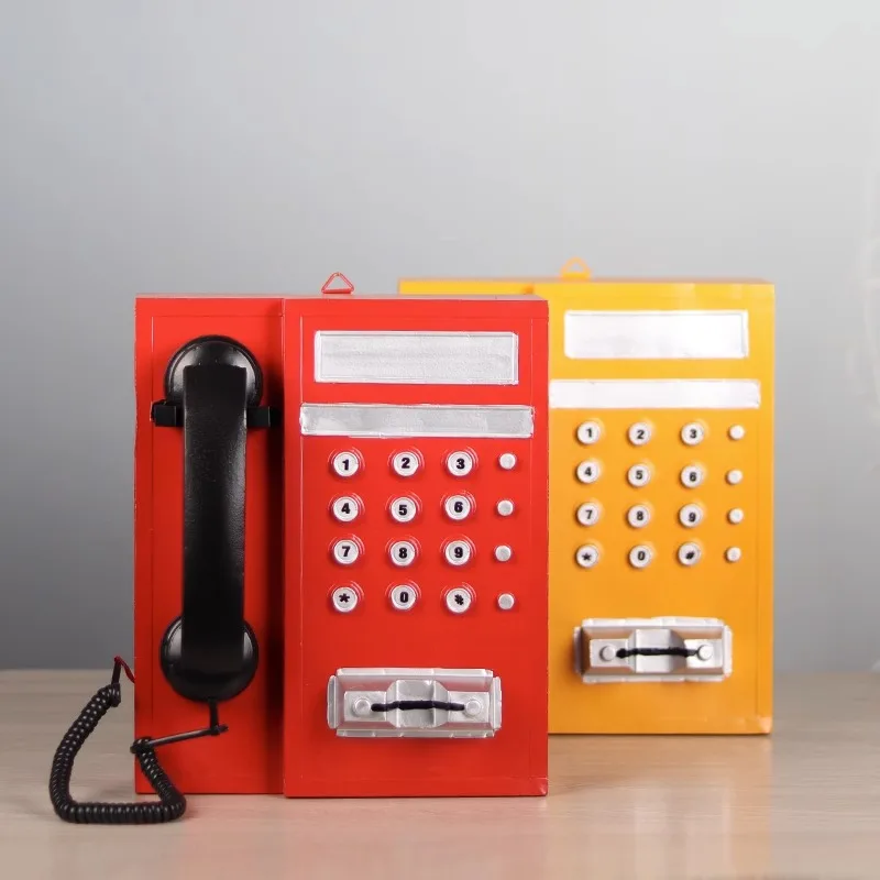 Винтажная розовая настенная Подвеска для телефона радиомодель украшение