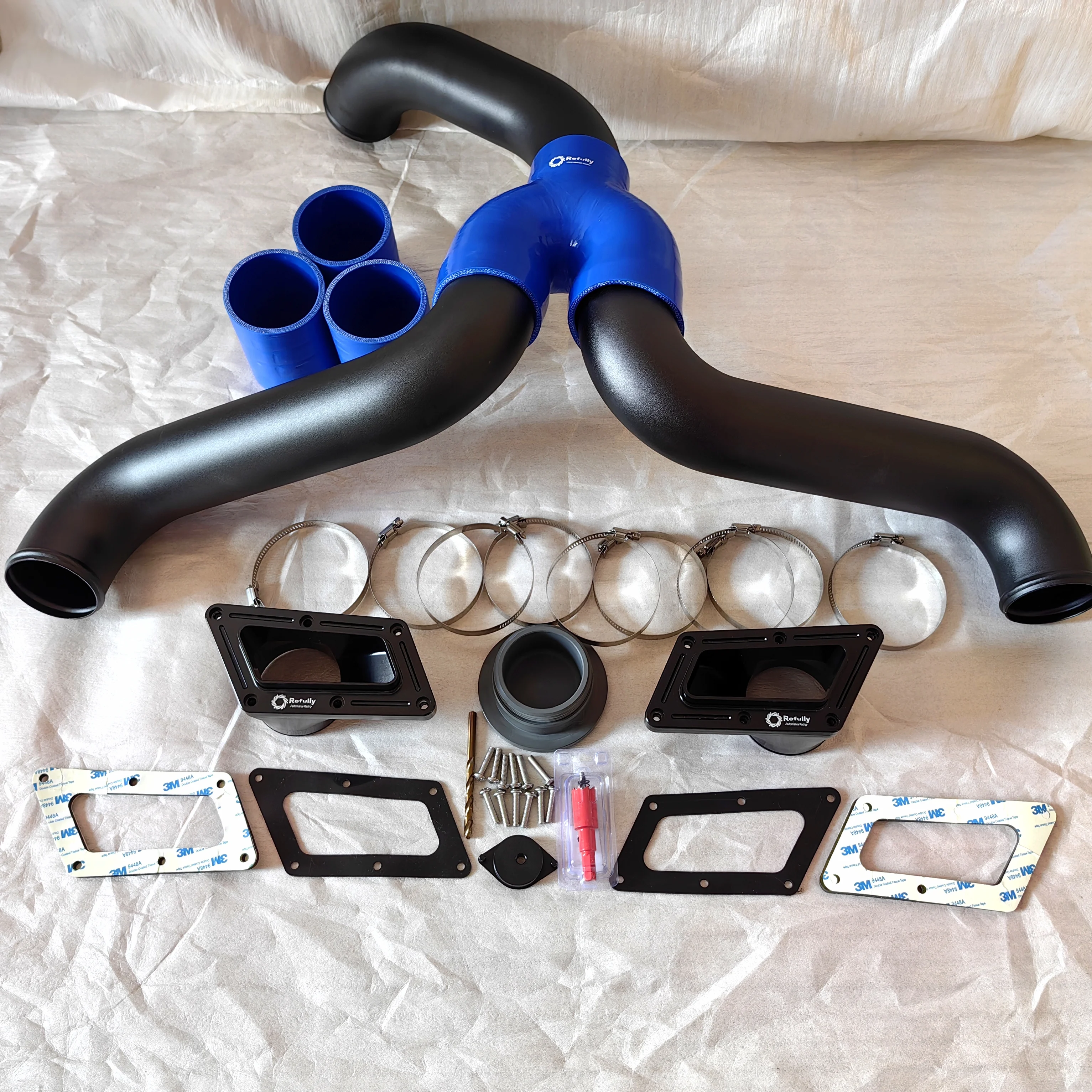 

Для Seadoo 2018 + GTX /RXT 170 & 230 & 300 & 325 / Wake 170 & 230 комплект двойных задних выхлопных газов