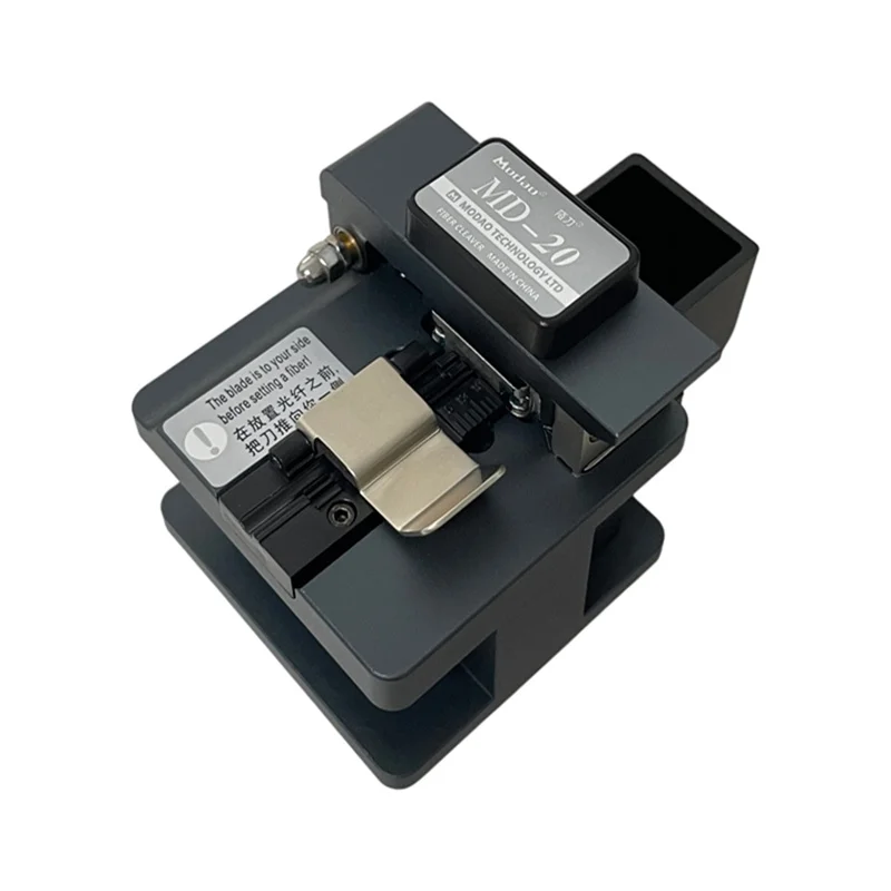 MD-20 Fiber Cleaver Optic Fiber Fusion Splicer Cable Cutter MD20 Cutting Knife Automatic Professional Cut Tool
