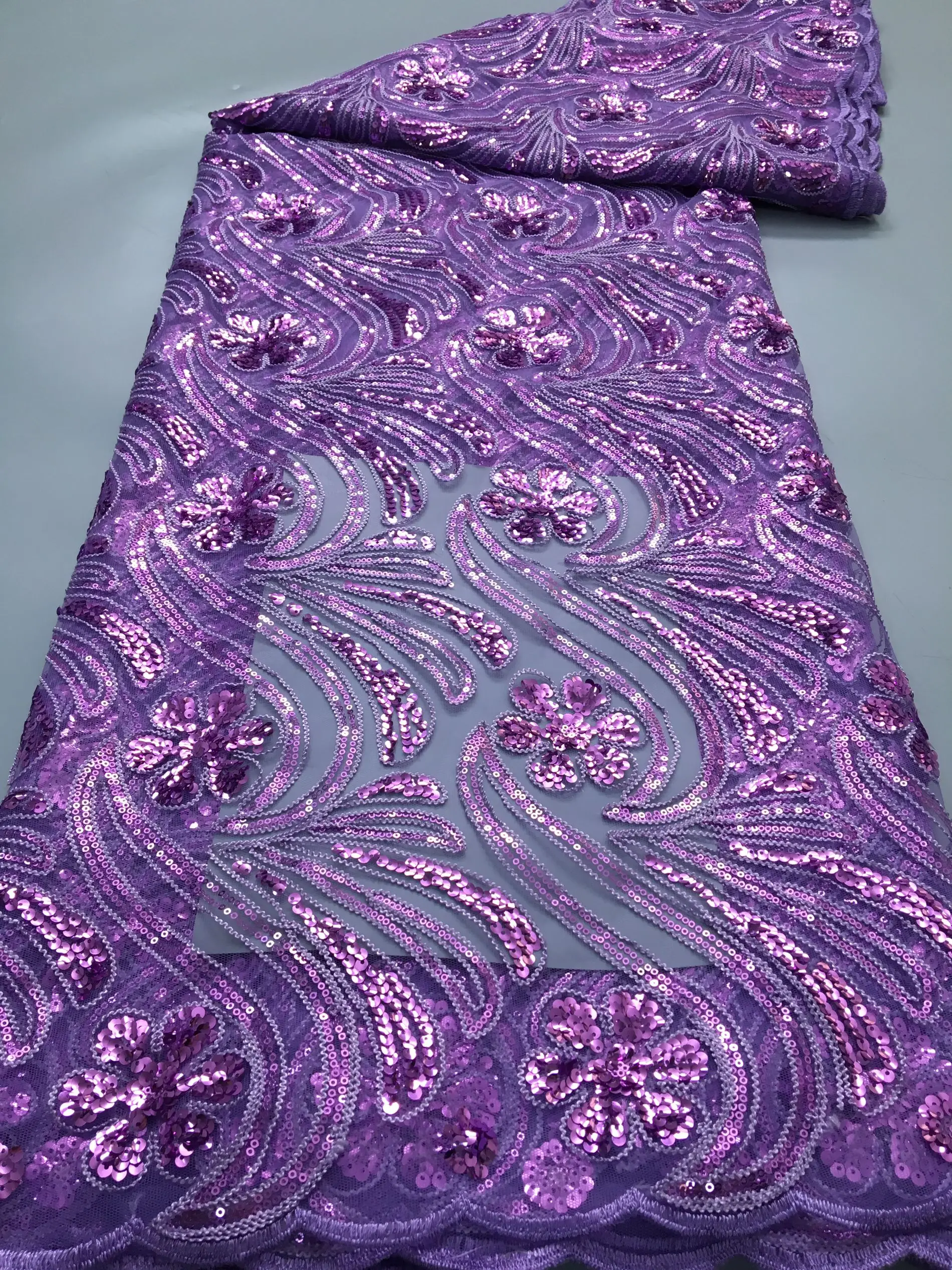 Золотая Французская Сетчатая Тюлевая Ткань 5 Ярдов Роскошное Африканское