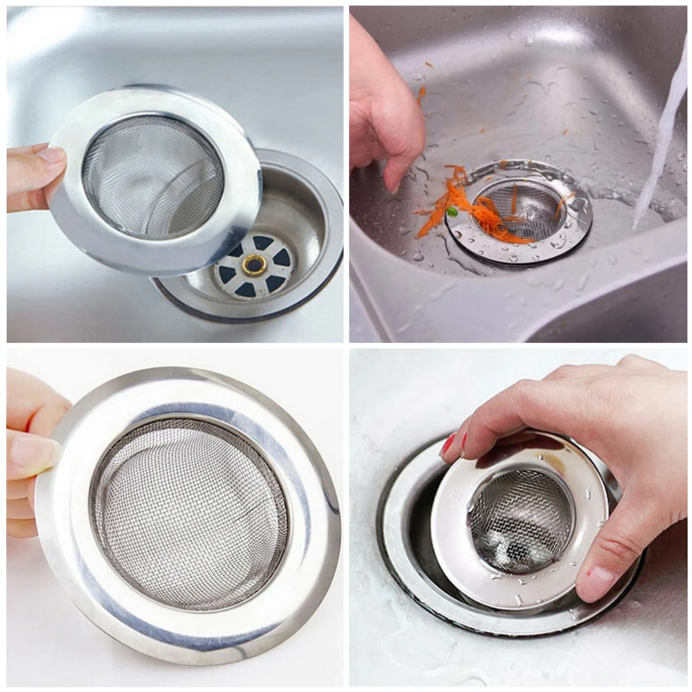 

Fashion Stainless Steel Kitchen Appliances Sewer Convenient Filter Barbed Wire Kitchen sink Accessories