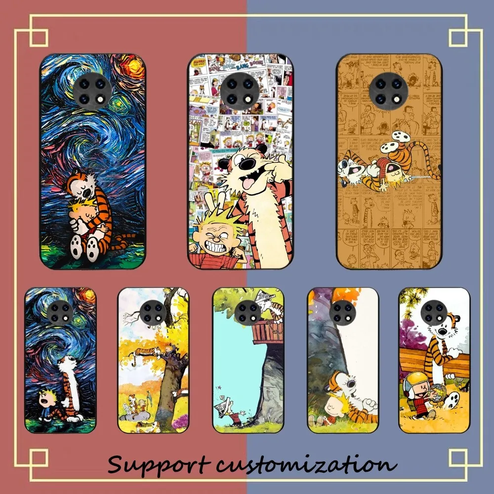 Чехол для телефона C-Calvin And H-Hobbes Redmi 5 6 7 8 9 10 Plus Pro A GO K20 K30 K40 F3 Fundas