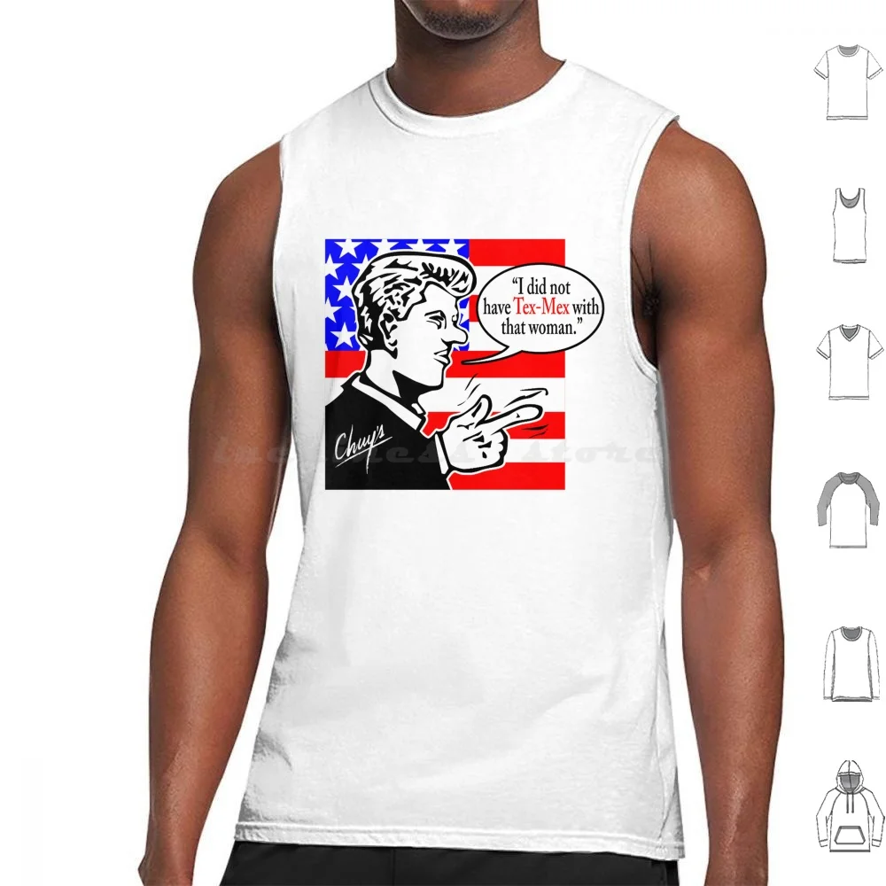 Chuys Bill Майки Жилет без рукавов Ретро Винтаж Виниловая гитара Классические фильмы