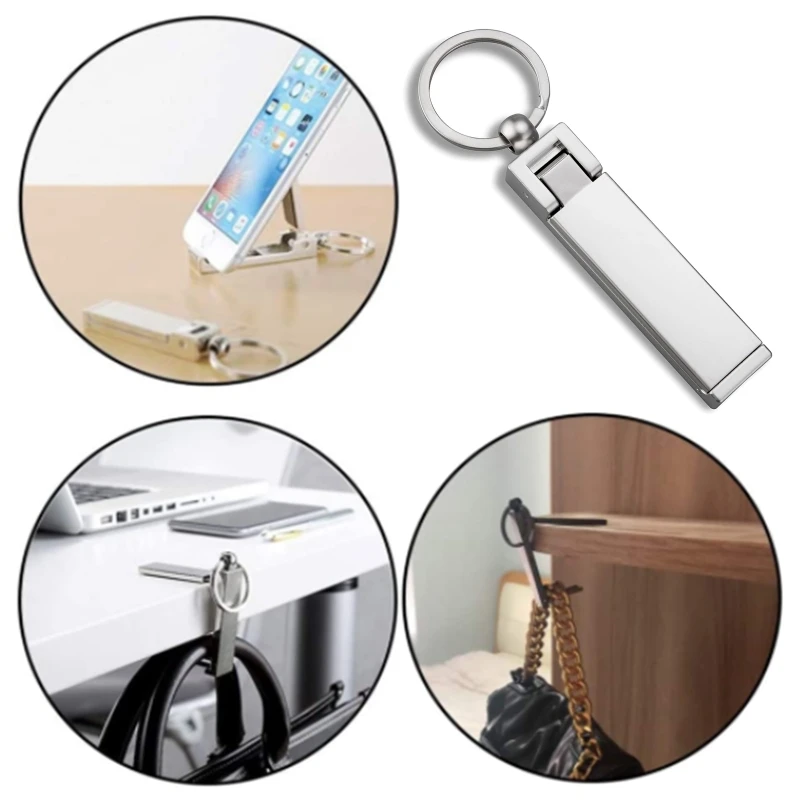 

Portable Handbag Hooks for Table Elegant Foldable Purse Bag Hangers Holder Folding Hanger Hook for Bag Storage Home Use