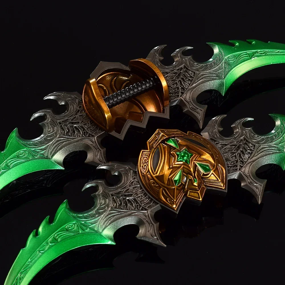 Новый 22 см набор Warglaive of Azzinoth World Warcraft оружие Illidan Stormrage игровой периферийный нож