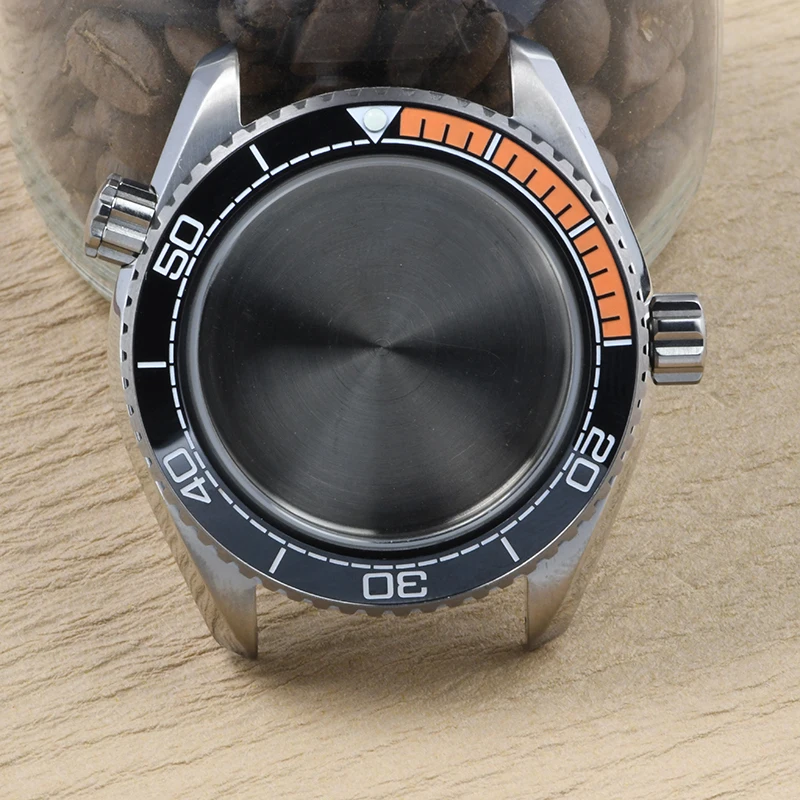 Фото Титановый корпус часов C3 superlumeподходит для NH35A/NH36A, корпус часов для дайвинга с автоматическим механизмом, сапфировое стекло, подходит для корпуса часов Seiko №1