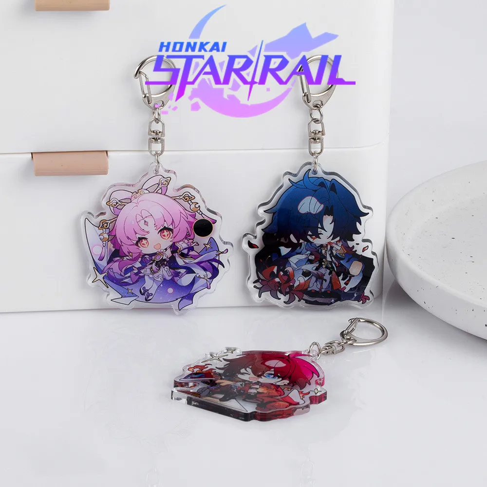 Новинка Honkai: лезвие рельсы звезды фу Сюань Imbibitor Lunae брелок Подвеска ювелирные