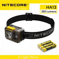 Налобный фонарик NITECORE HA13 (350 лм, IPX6, 3хААА)