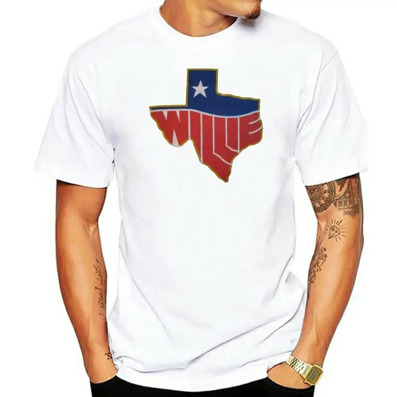 

Vintage T-Shirt 1984 Willie Nelson Texas Logo New Size S - 5XL