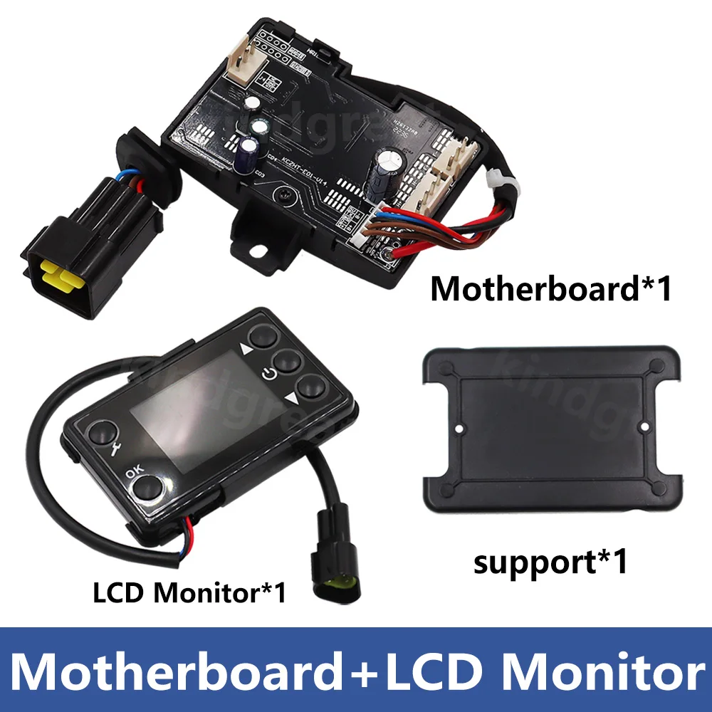 12 В 24 В 2 кВт 3 кВт 5 кВт 8 кВт Новый воздушный дизельный парковочный обогреватель ЖК-монитор Переключатель Плата дистанционного управления Материнская плата для автомобиля Грузовик Ван Лодка