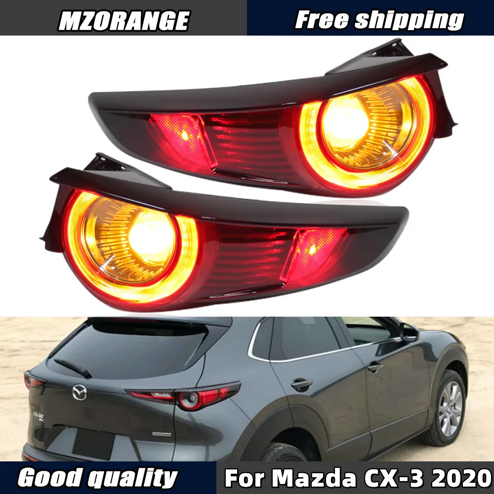 

Задний фонарь для Mazda светильник 2020, версия для США, задний фонарь с боковым индикатором, лампа указателя поворота, стоп-сигнал