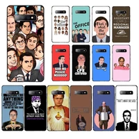 maiyaca the office tv show what she said phone case for samsung s10 21 20 9 8 plus lite s20 ultra 7edge