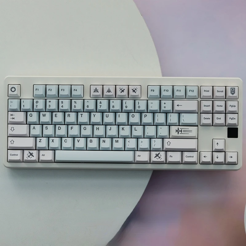 

Колпачки для клавиш Air force, 141 клавиш, персонализированные колпачки для клавиш Cherry для MX Switch, механическая клавиатура