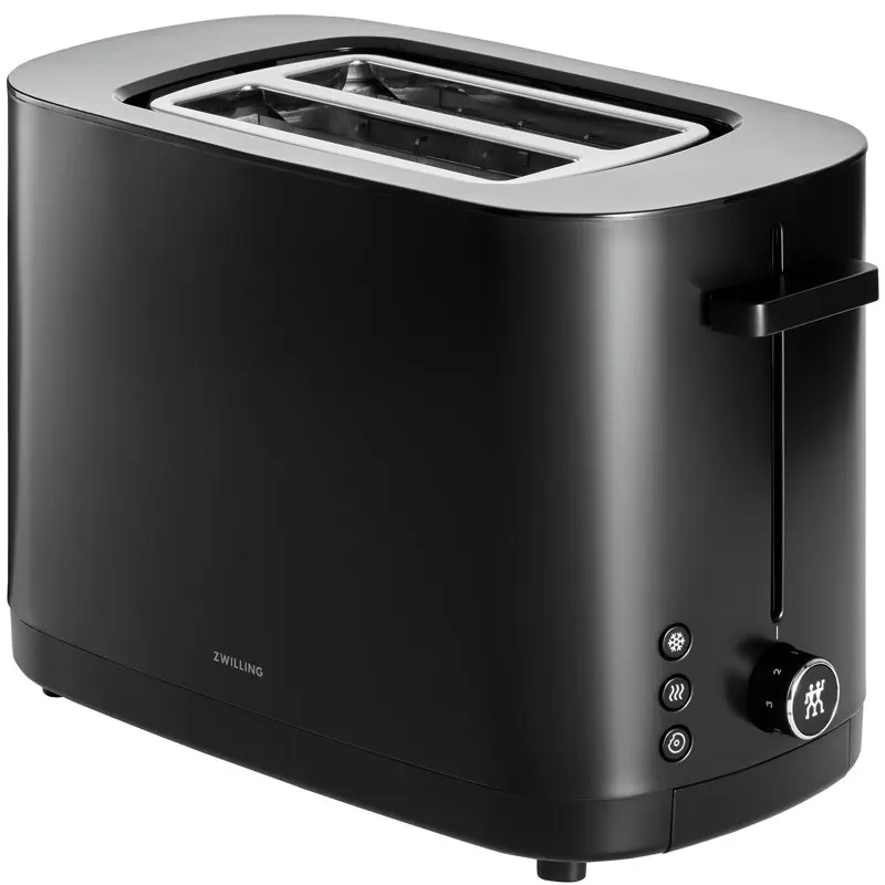 

Enfinigy Cool Touch, 2-Slice Toaster, Extra Wide 1.5" Slots for Bagels and Toast, Black
