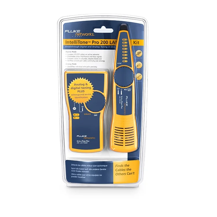 

MT-8200-60-KIT Fluke Networks Tone Generator and Probe Kit network line checker
