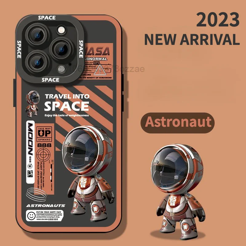 

2023 Trendy Fashion Tech Astronaut Picture Phone Case For Iphone All Series 13/14 Phone Case 12pro/11promax/6/xsmax/8plus/xr/x