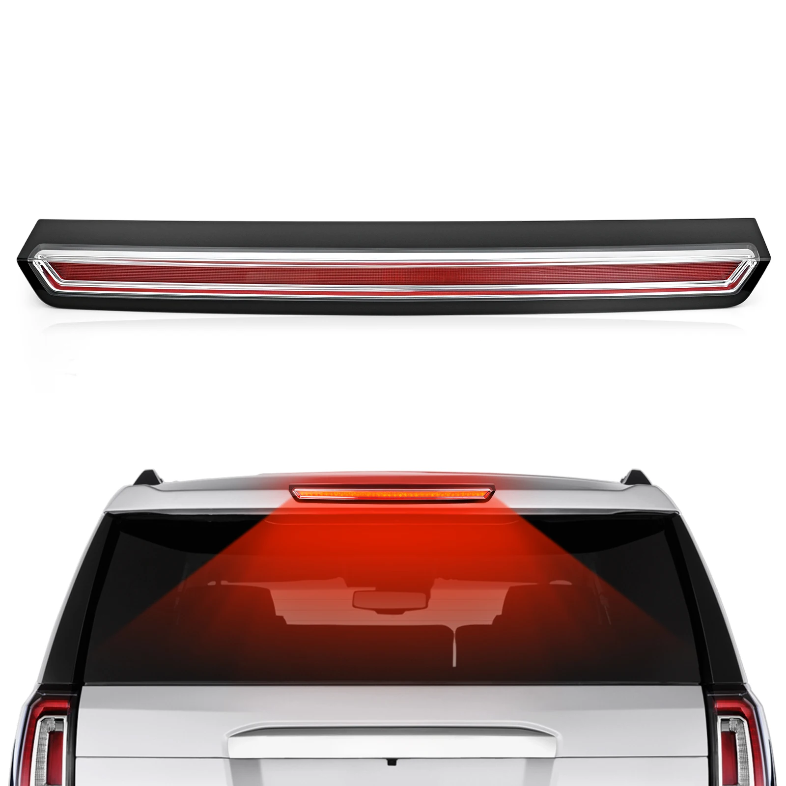 

Для GMC Yukon XL Cadillac Escalade ESV 2015 2016 2017 2018 2019 2020 автомобильный третий стоп-сигнал 22783103 22803028