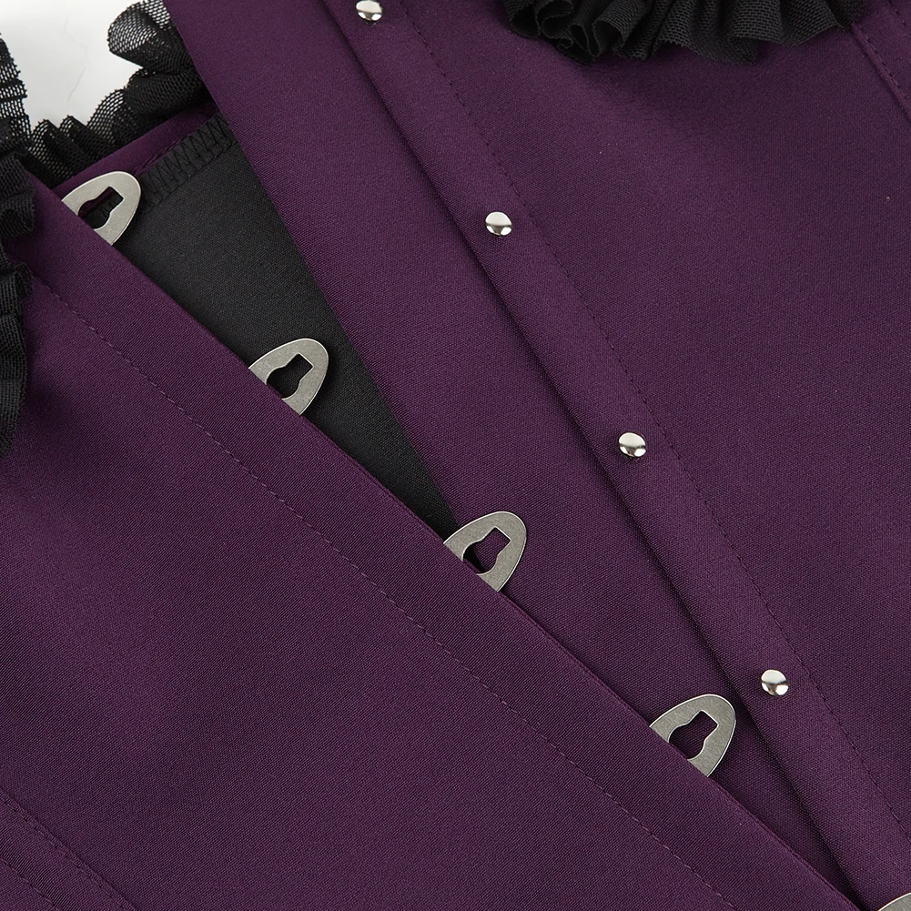 Sexy Lace UnderBust Belt Corset, Plus Size Waist Trainer Boudoir Outfits Burlesque , Women Body Shaper Erotic Party Lingerie