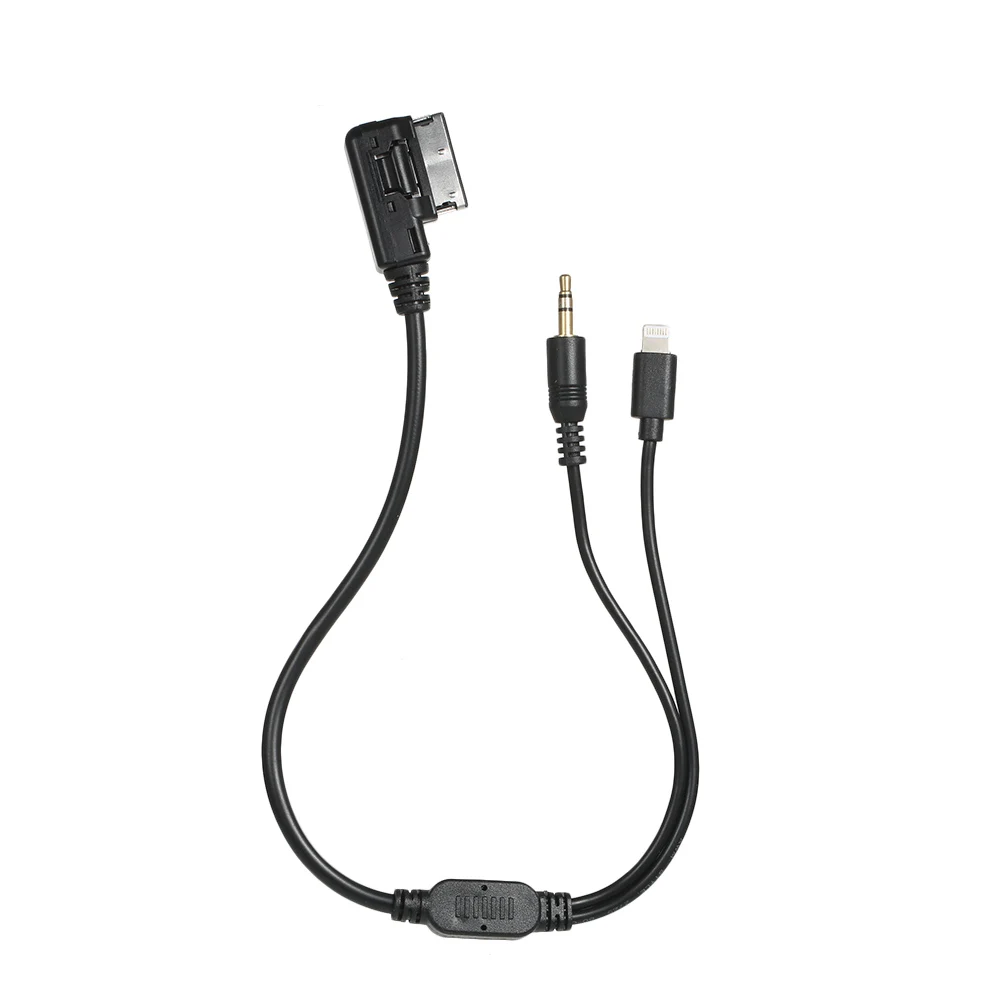 Адаптер интерфейса AUX 3,5 мм с линией для замены автомобильного адаптера AUX для A-udi VW MDI AMI MMI iPad iP-hone 5 6S, кабель A-udio