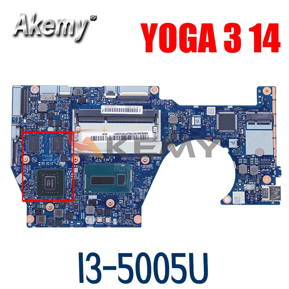 

Материнская плата для ноутбука lenovo YOGA3-14 (P) с 2G номером фреза 5B20K78778 5B20K78775
