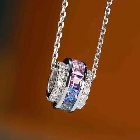 CAOSHI Латунная подвеска с фианитом для женщин