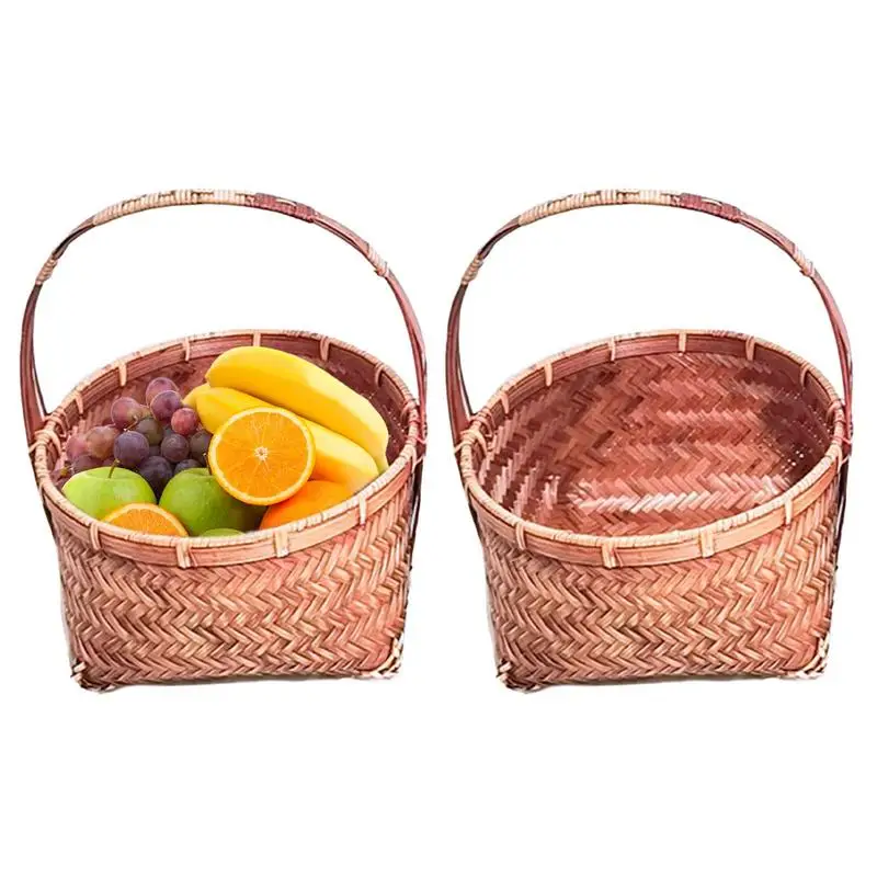 

Small Hand Woven Basket Attractive Woven Design Dinner Baskets And Paper With Handle Portable Storage Basket For Shelf Bathroom
