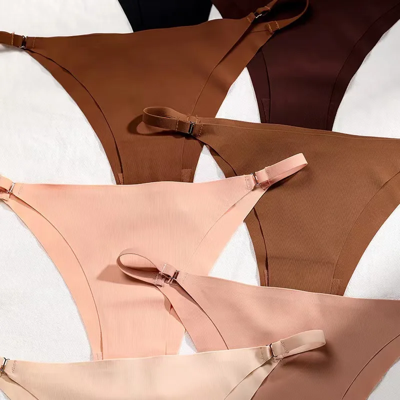 

Европейские и американские перекрестные трусики большого размера, цельнокроеные трусики для девушек из вискозы с тонким ремешком, привлек...