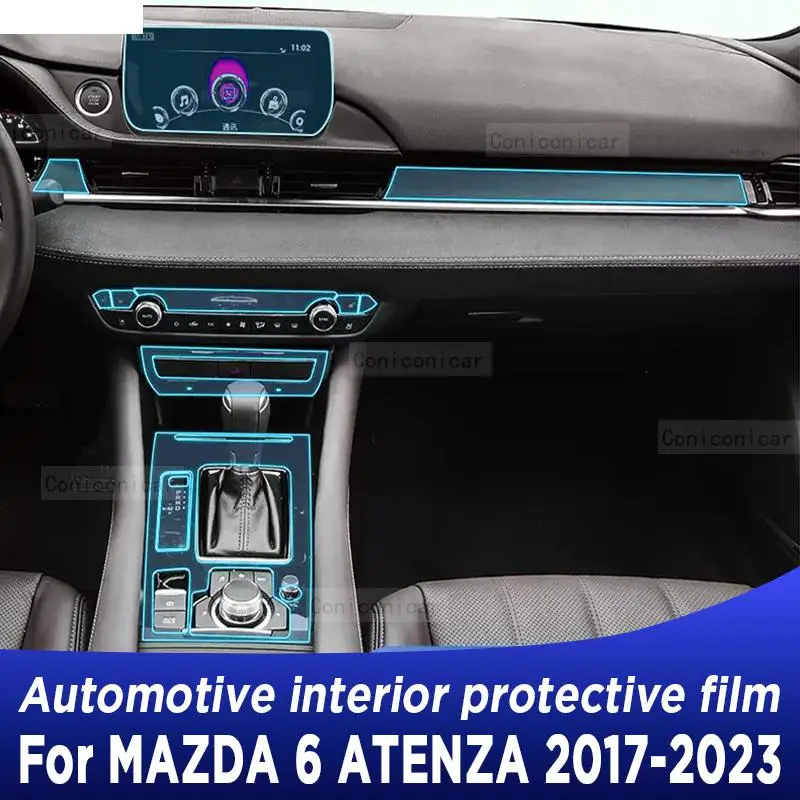 

Для MAZDA 6 ATENZA 2017-2023 панель коробки передач экран навигации Автомобильный интерьер фотоэлемент покрытие против царапин наклейка