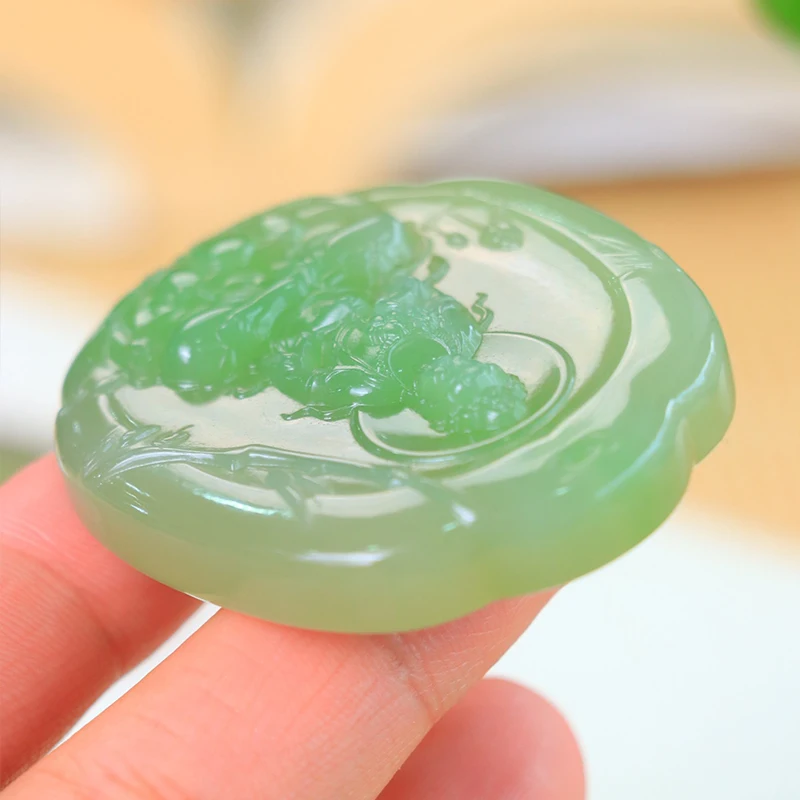 Кулон Лотос Гуаньинь из материала Cuiqing кулон для всех существ