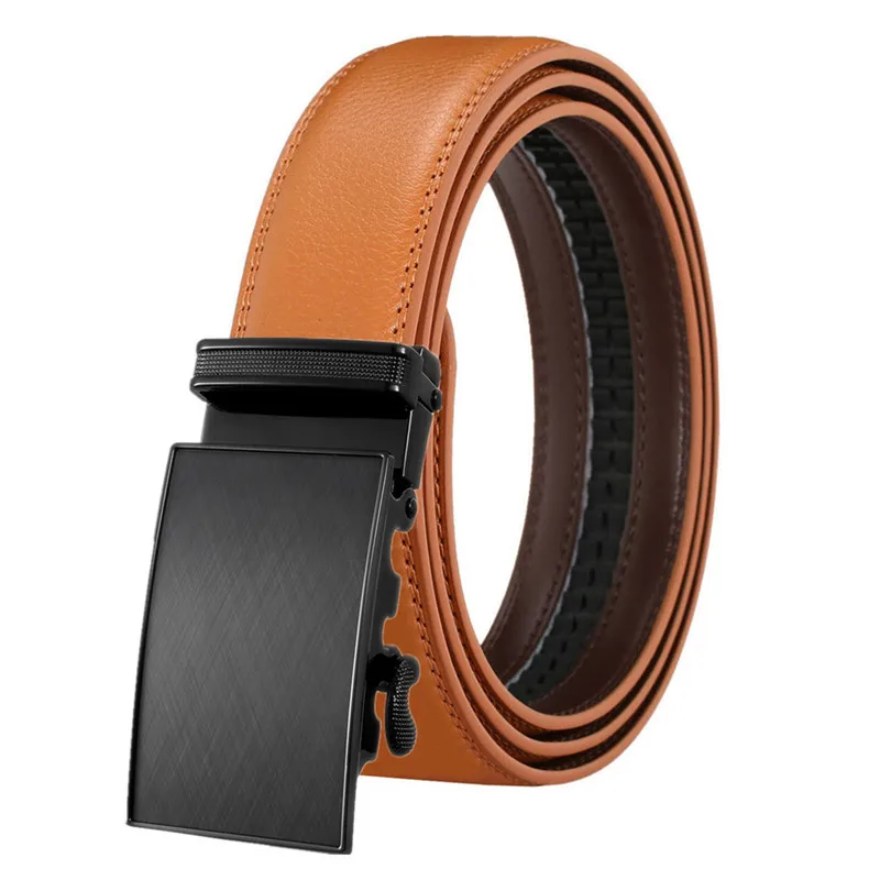 

Belt For Men Automatic Buckle Mens Belts For Jeans Male Luxury Brand Genuine Leather Waistband Fashion High Quality Business