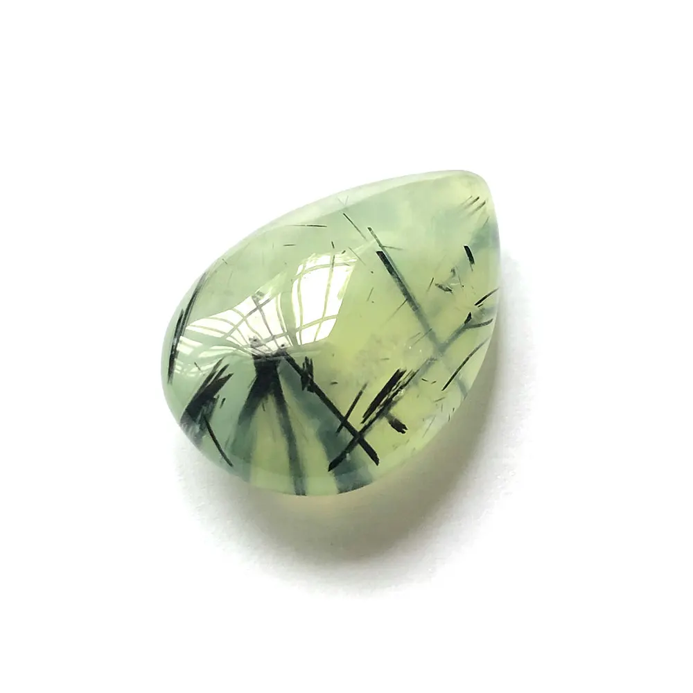 

Натуральный пренит, капля, зеленый