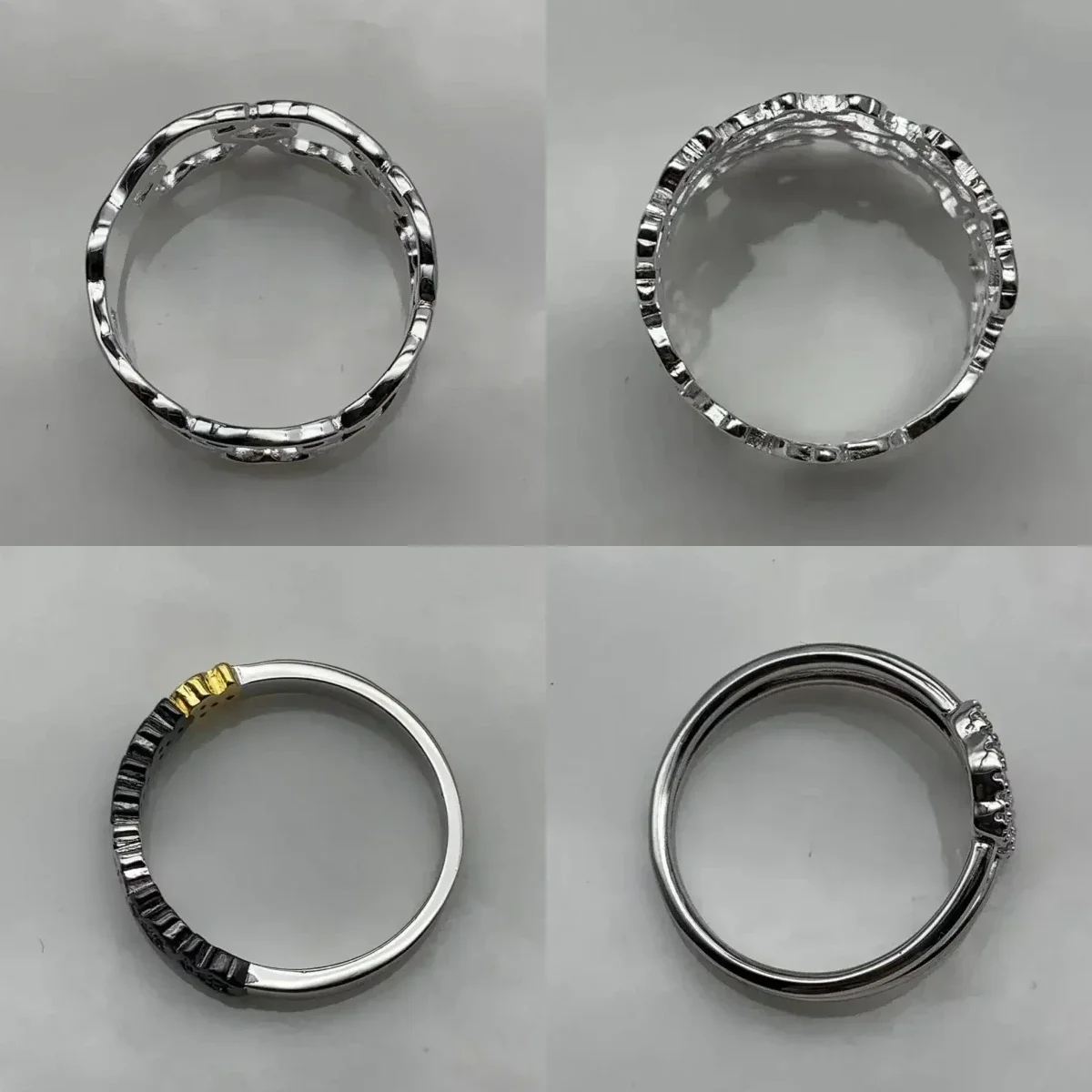 Трехмерное серебряное кольцо с милым испанским медведем 2024 оригинальные