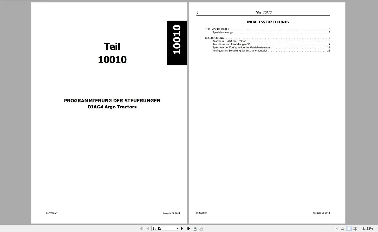 Фото AutoDVD2 Трактор McCormick 13,1 ГБ PDF Немецкий язык DE Учебные пособия Оператор и руководства по обслуживанию №4