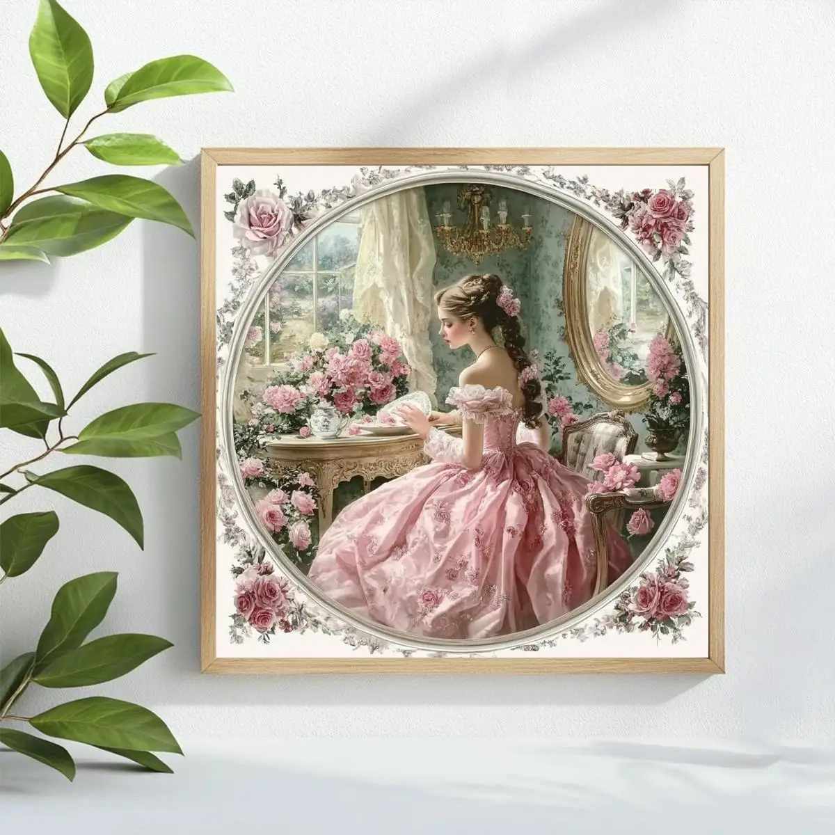 1 комплект из 40x40 см-15,7x15,7 дюймов, 11CT14CT, тканевый набор для вышивки крестиком, набор «сделай сам», большой размер, подарочный набор (art.: 3920d027bb339) - 3920d027bb339