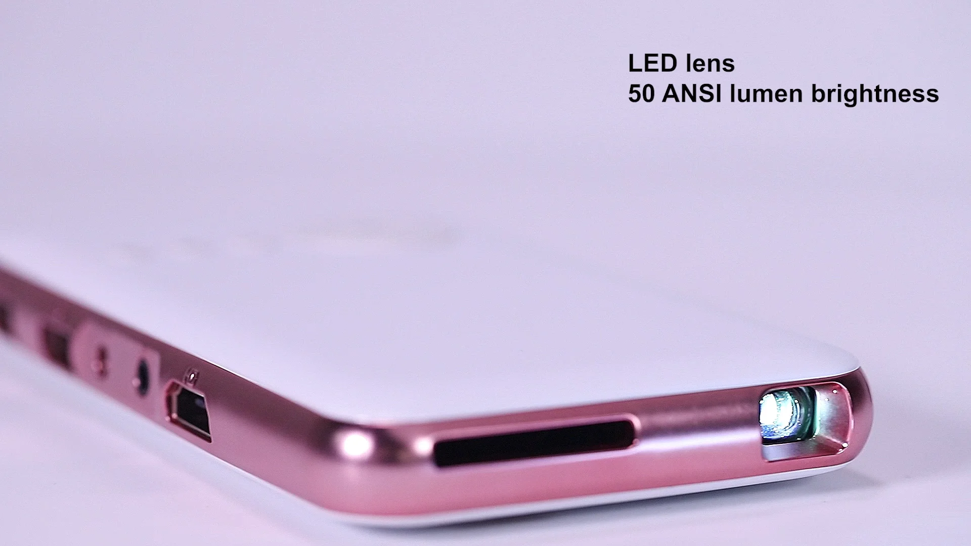 

Custom Led 70 ANSI Lumens Mini Projector Android Smart Portable D05 Projectors