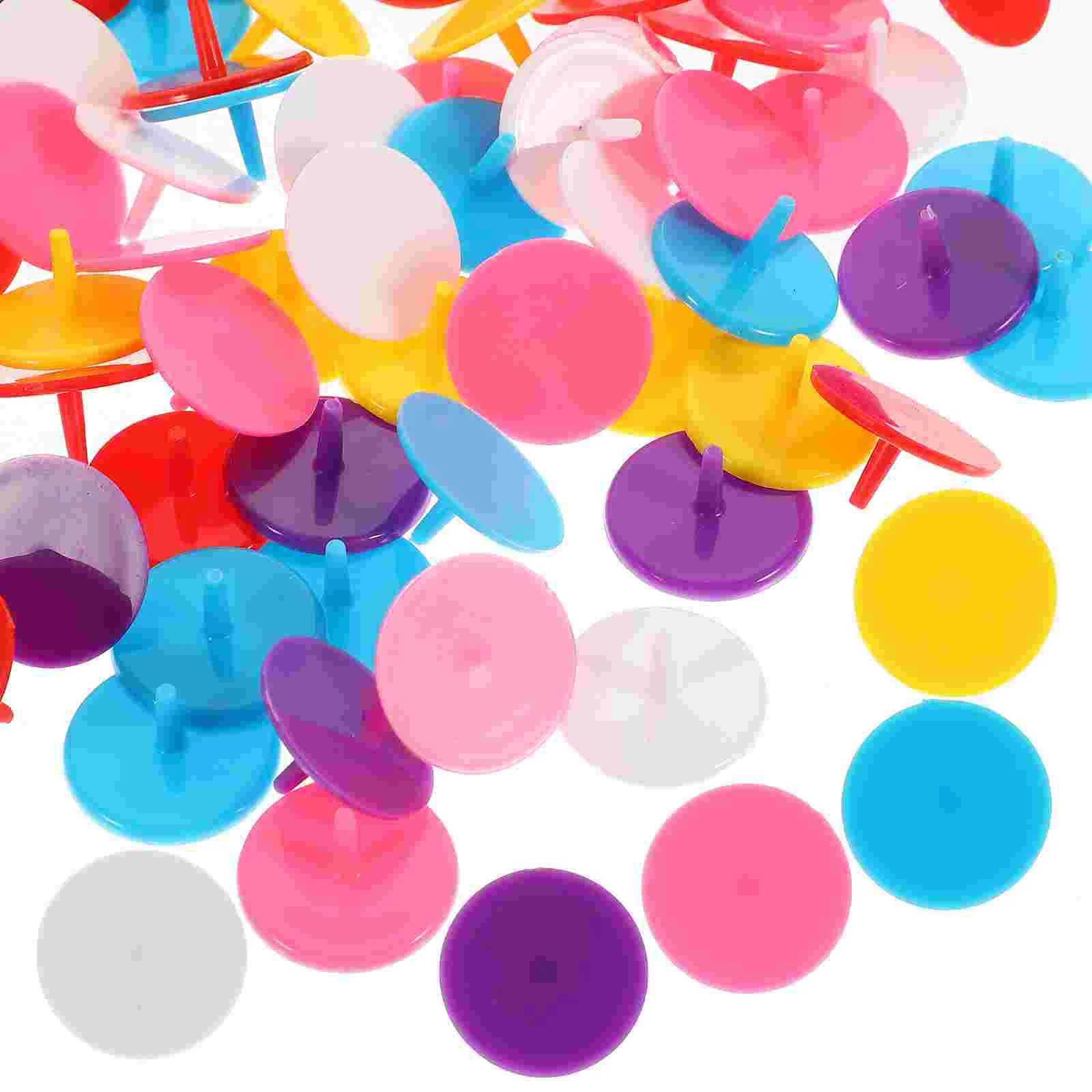 

100 шт., цветные маркеры для мячей для гольфа