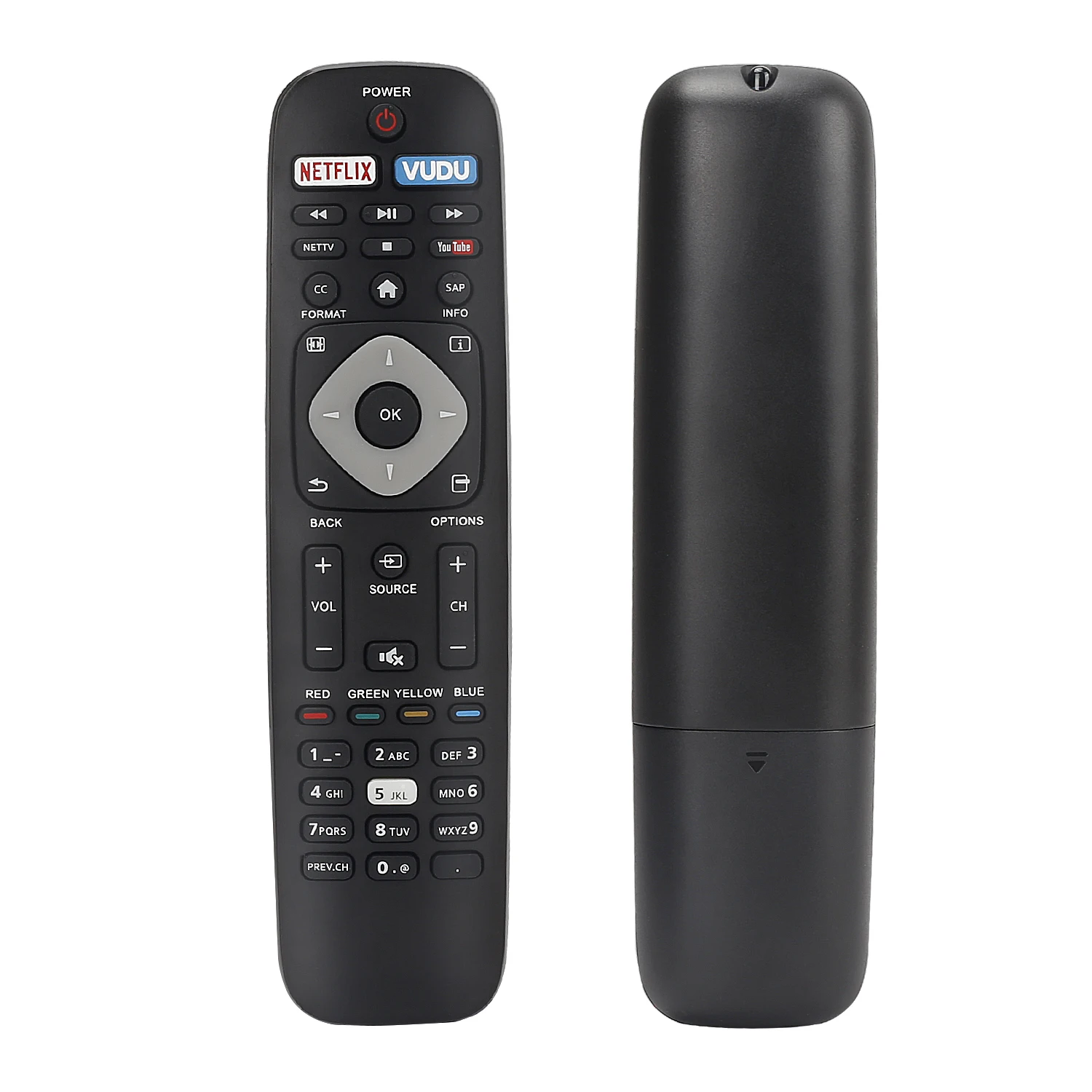 

New Remote Control for Philips Smart TV NH500UP NH500UW NH503UP 43PFL4902 65PFL5602 55PFL5602 50PFL5602 43PFL5602 75PFL6601