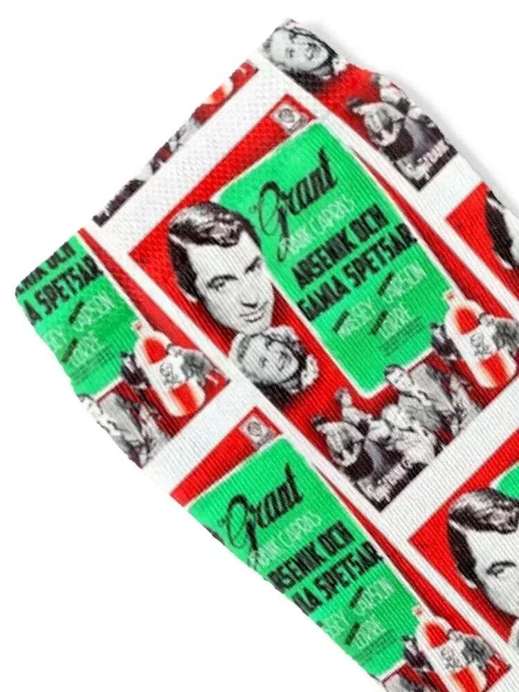 Арсеническое и старое кружево (1944) Носки с шведским постером фильма Походные