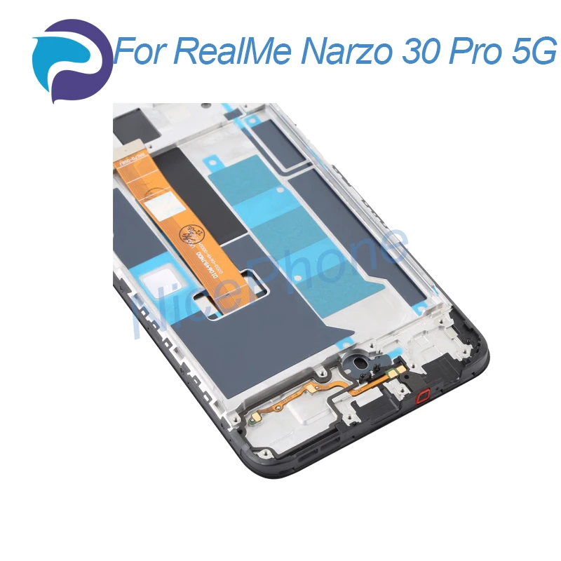 ЖК-дисплей с сенсорным экраном и дигитайзером для RealMe Narzo 30 Pro
