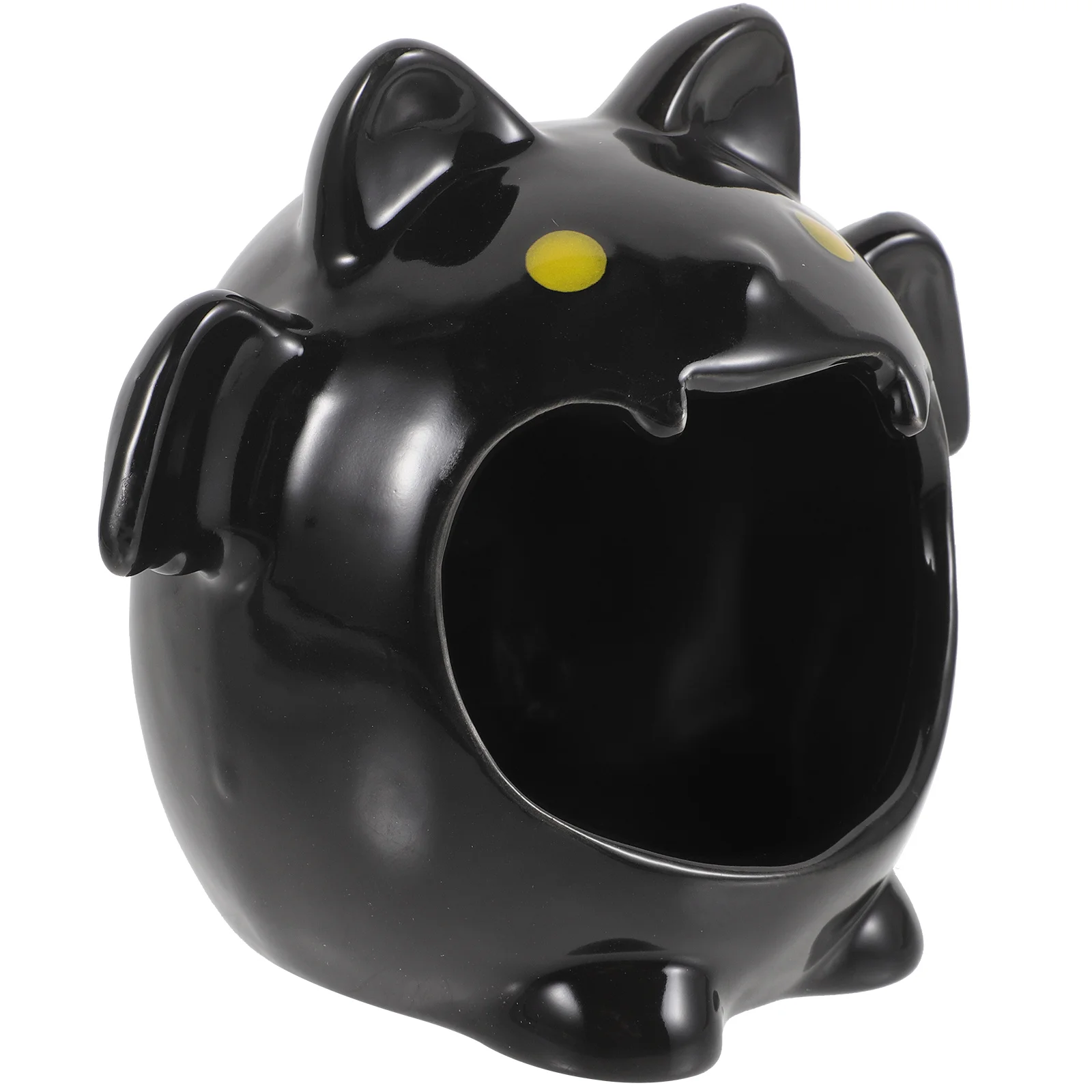 

Stand Empty Holder Tealight Ornament Halloween Bat Candlestick Decoration
